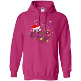 Cute Christmas Choloepus Sloth Santa Led Light Mug - Hoodie