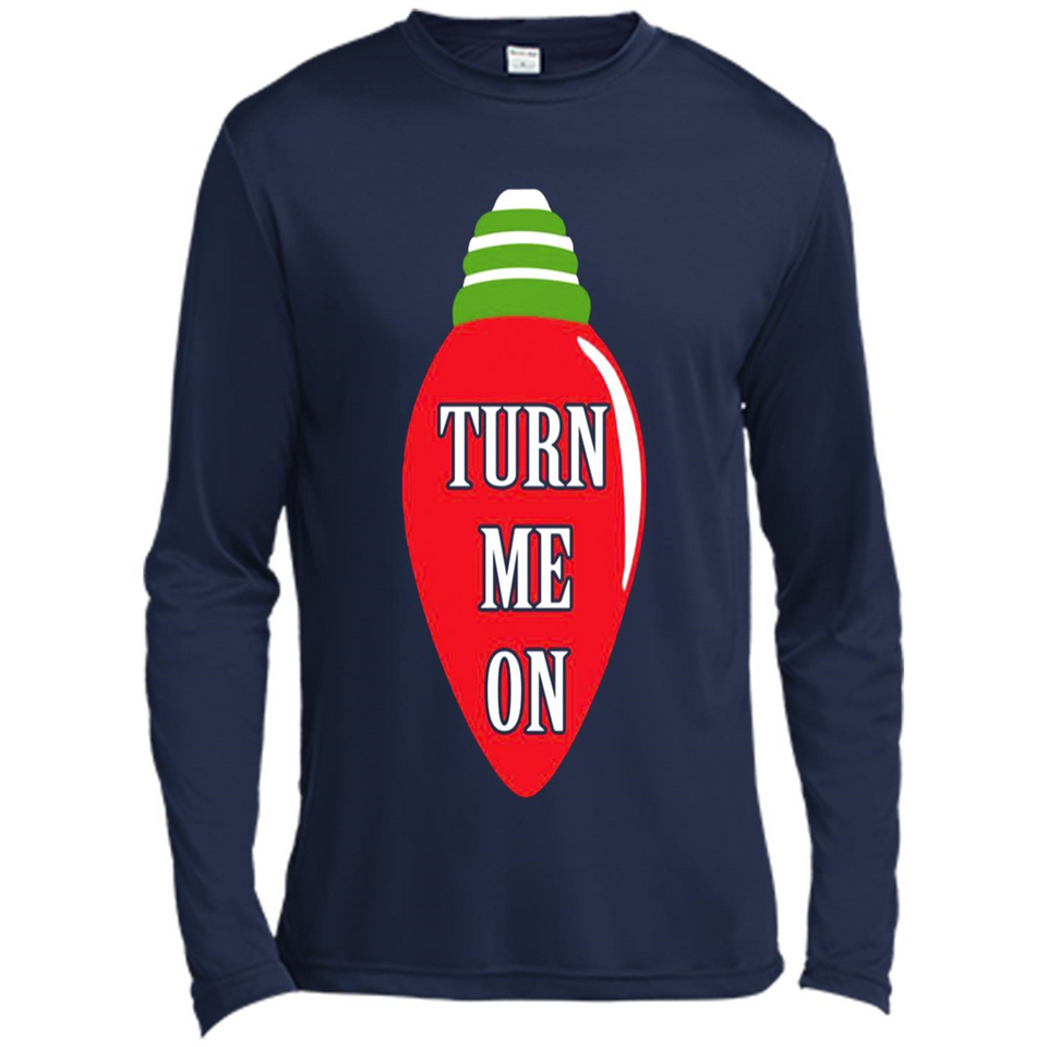Turn Me On Christmas Tree Light Bulb Decoration
