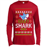 Baby shark Doo Doo Doo Christmas - Canvas Long Sleeve T-Shirt