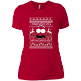 RICK AND MORTY-I TURNED MYSELF INTO A CHRISTMAS SWEATER MORTY UGLY XMAS SWEATER