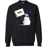 Seattle Seahawks Snowman Funny