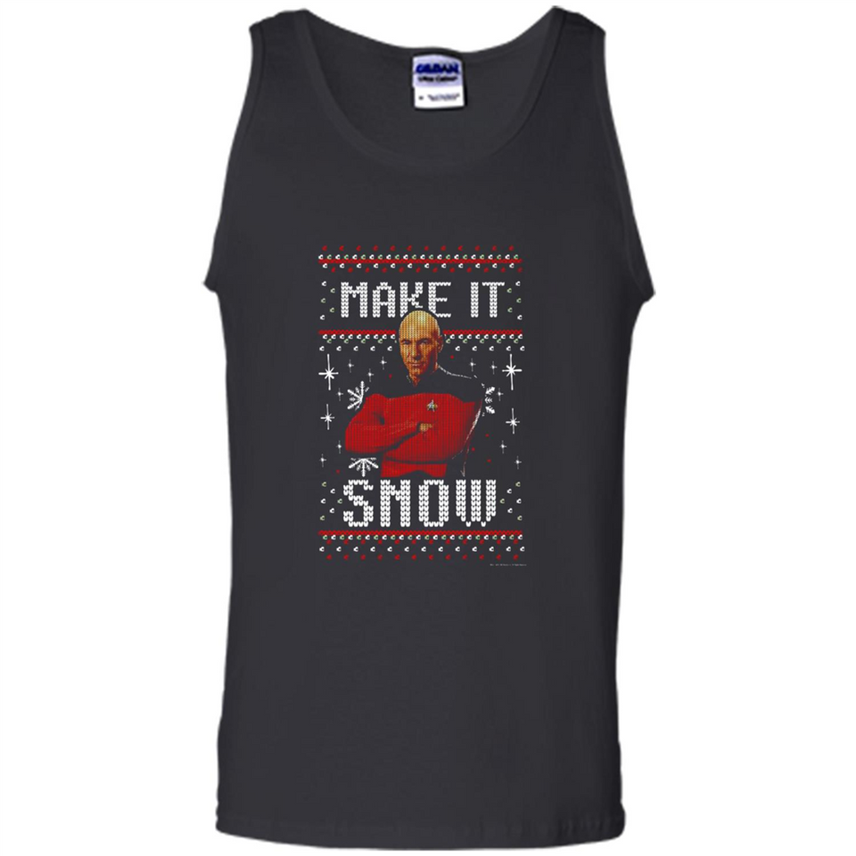 Make It Snow Jean-Luc Picard Star Trek PINGPONG