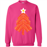 Bacon & Eggs Over Easy Fried Food Breakfast Xmas Tree Foodie - Sweatshirt