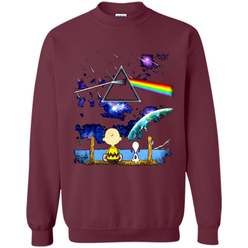 Snoopy And Charlie Brown Pink Floyd Dark Side Of The Moon