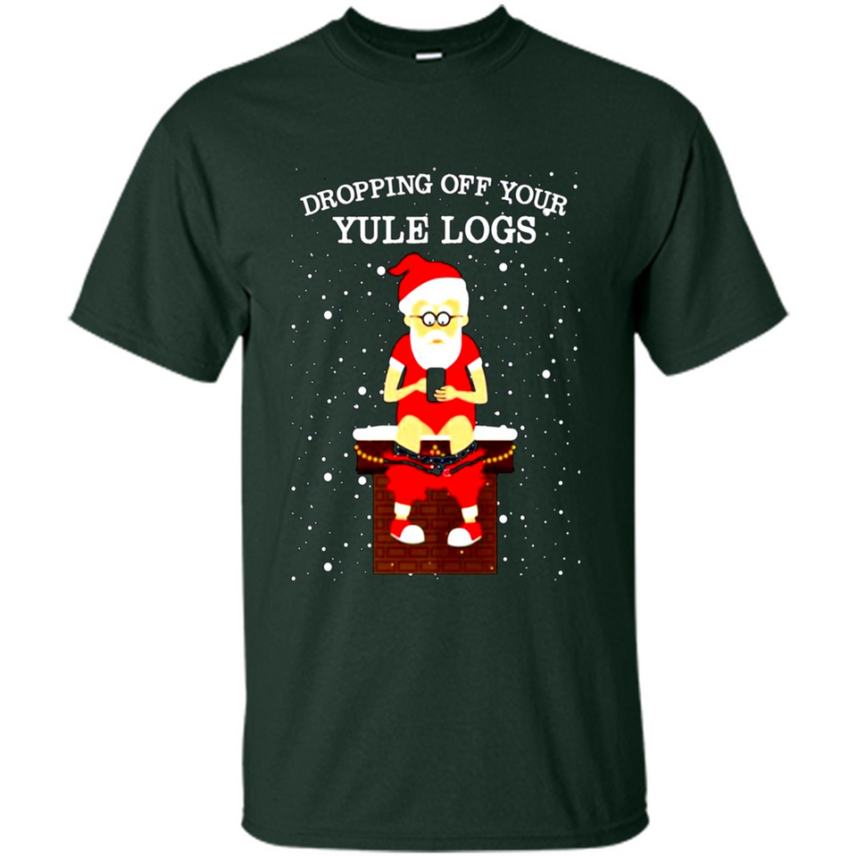 Santa Dropping Off Your Yule Logs