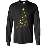 Modern Christmas Tree Light Led Merry Xmas Mug PINGPONG - Long Sleeve T-Shirt