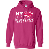 Arizona Cardinals Football My Heart is on that Field - Hoodie