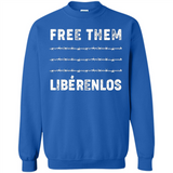 Peaceful Communities- Free Them Liberenlos Shirt PINGPONG - Sweatshirt