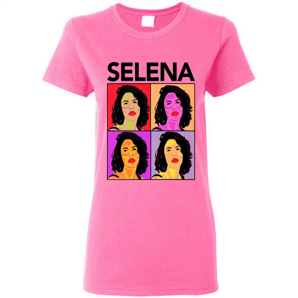 Selena Quintanilla Pop Art - Ladies Short-Sleeve