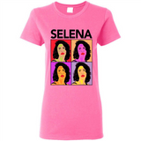 Selena Quintanilla Pop Art - Ladies Short-Sleeve