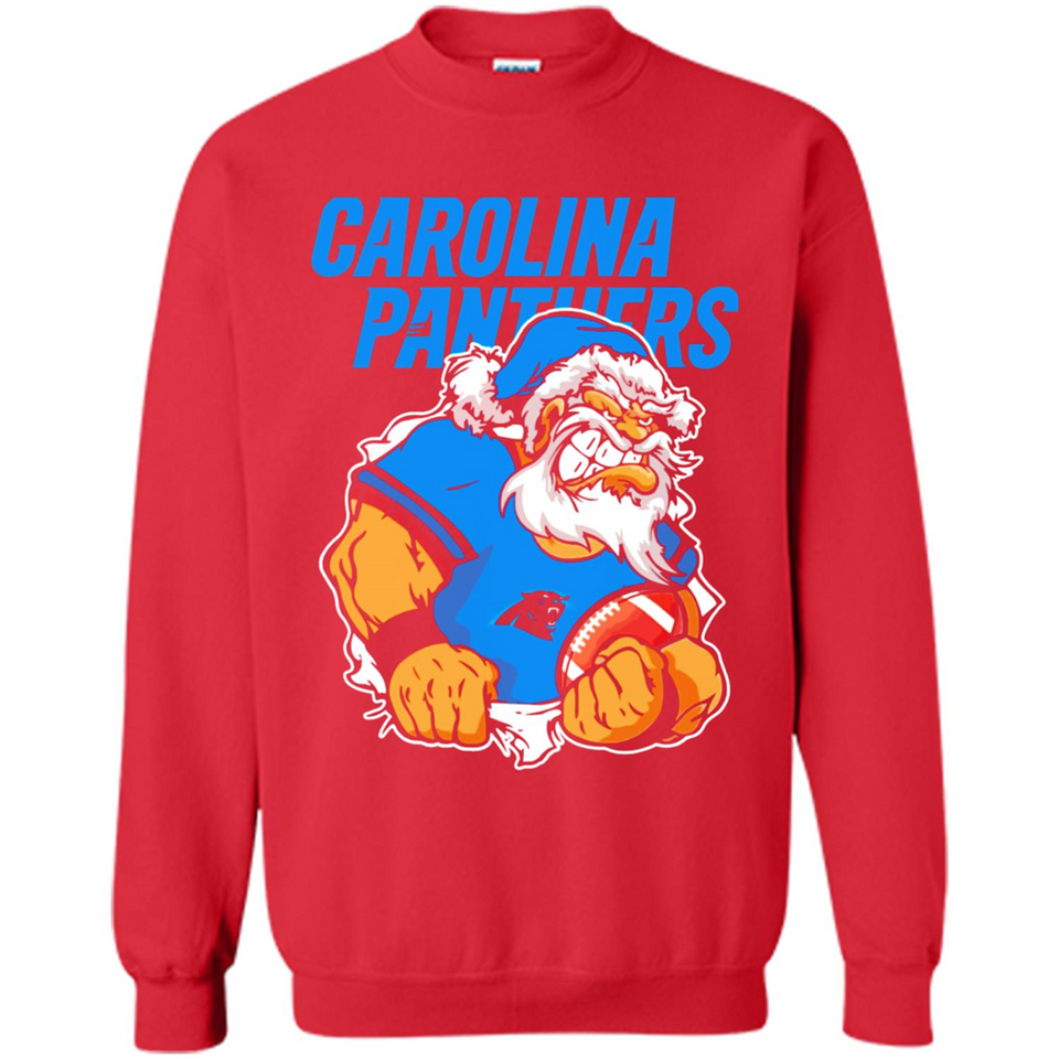 Grumpy Santa Claus Carolina Panthers Football Team PINGPONG