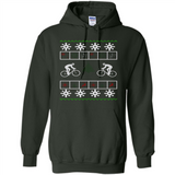 Christmas Ugly Sweater Cycling - Best Ugly Christmas Sweater - Hoodie