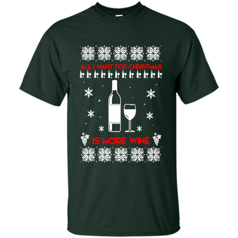 All I Want For Christmas is Wine Ugly sweater PINGPONG
