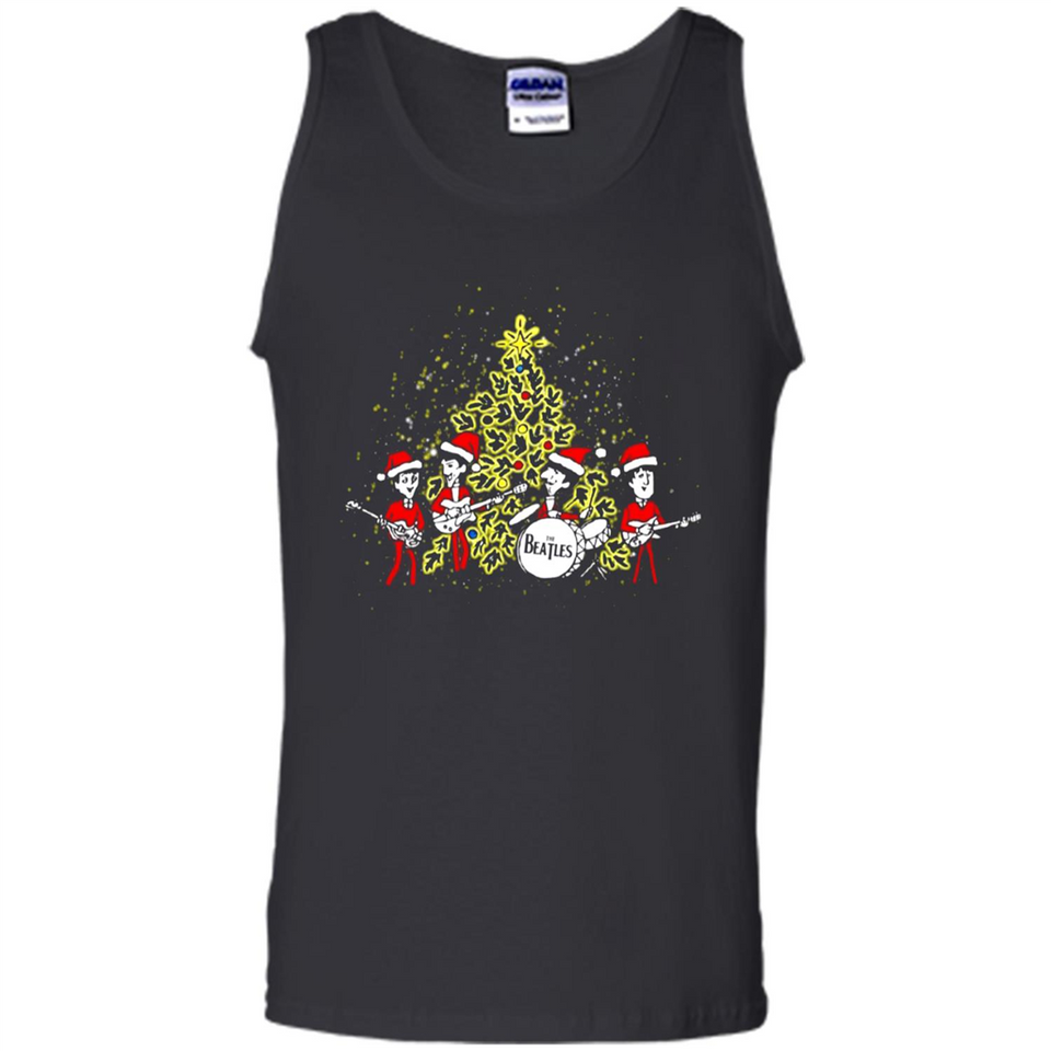 The Beatles chibi Christmas - Tank Top