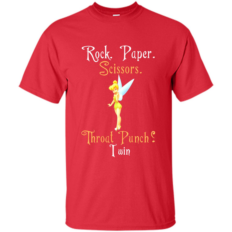 Tinker Bell Rock Paper Scissors Throat Punch I win PINGPONG