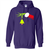 Funny Grinch Hand Holding Christmas Tree Ornament Christmas PING PONG