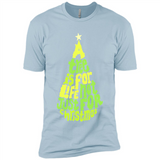 A Tree Is For Life Not Just For Christmas - Premium Short Sleeve T-Shirt