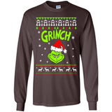 The Grinch Face Christmas - Long Sleeve T-Shirt
