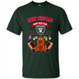 Oakland Raiders NFL Reindeer Funny Merry Christmas And Happy New Year