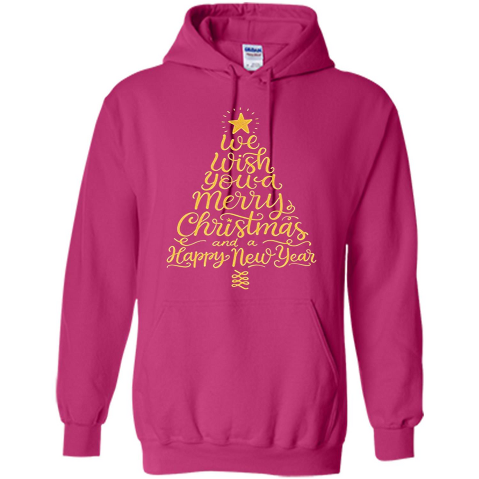 Christmas Tree T-Shirt Funny Mery Christmas Gift Idea - Hoodie