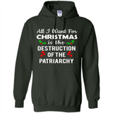 All I Want For Christmas Is The Destruction Of The Patriarchy sweater PINGPONG