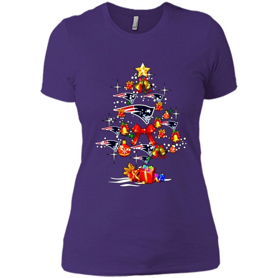 New England Patriots Christmas Tree sweater PINGPONG