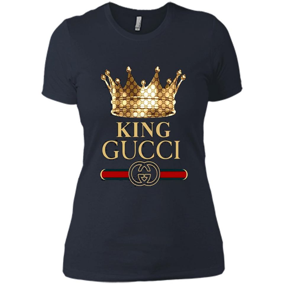 Cover your body with amazing King Crown Gucci Logo Black PING PONG