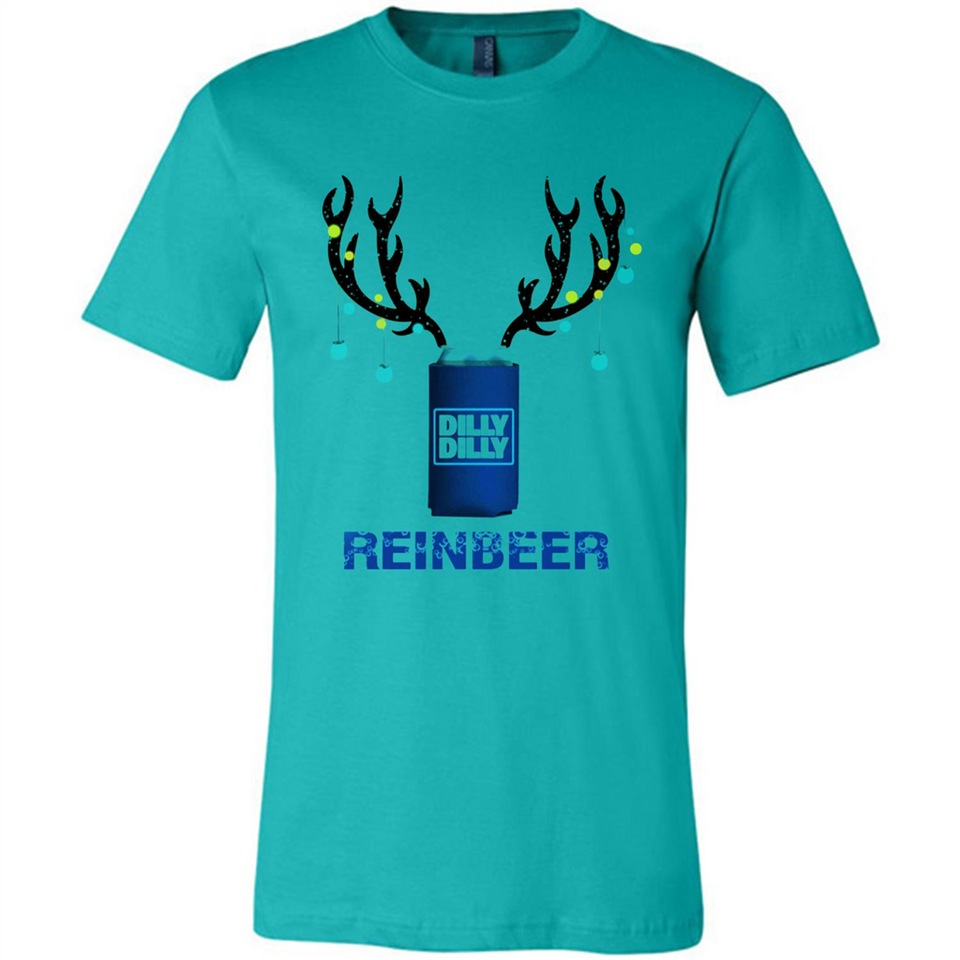Dilly Dilly Reinbeer Funny Beer Reindeer Christmas Sporty - Canvas Unisex T-Shirt