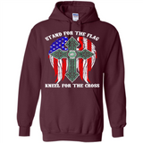 Dallas Stars - stand for the flag kneel for the cross