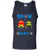 Snow Day Shirt For Houston Texans Vs Minion Fans pingpong