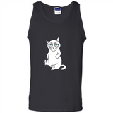 annoyed kitty touchy kitty grouchy ball of fur noody kitty PING PONG