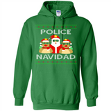 FUNNY POLICE NAVIDAD T-SHIRT Santa Christmas Party - Hoodie