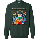 Meowy Christmas Ugly Funny Cats Lover PINGPONG