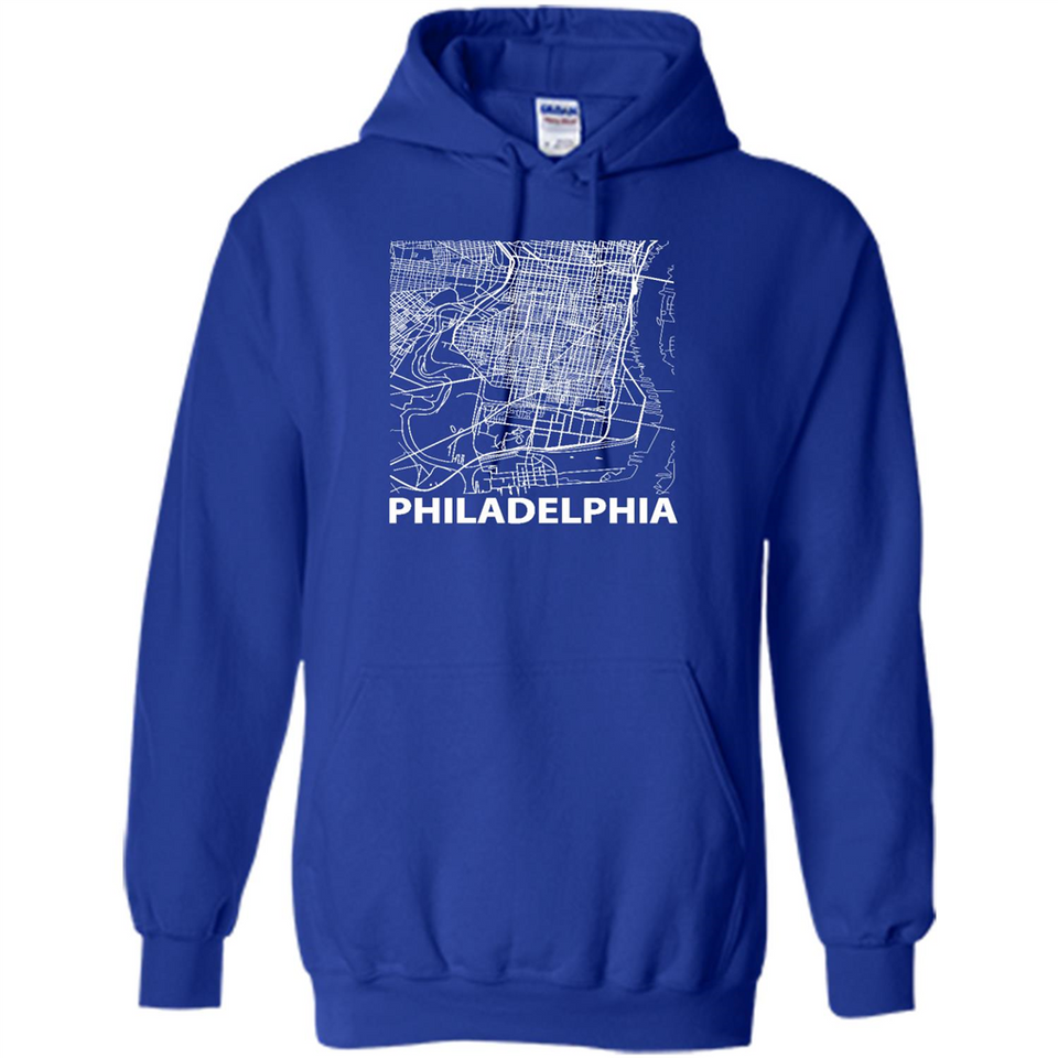 Philadelphia Pennsylvania City Map Souvenir