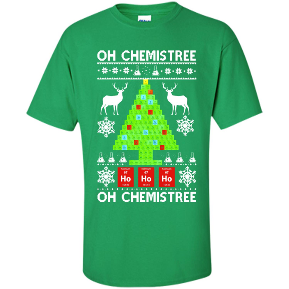 Oh Chemistree, Oh Chemistree Christmas Ugly Sweater - Shirt