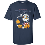 Grumpy Santa Claus Houston Texans Football Team PINGPONG