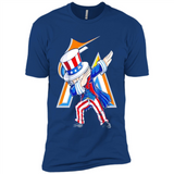MLB MIAMI MARLINS UNCLE SAM DABBING INDEPENDENCE DAY