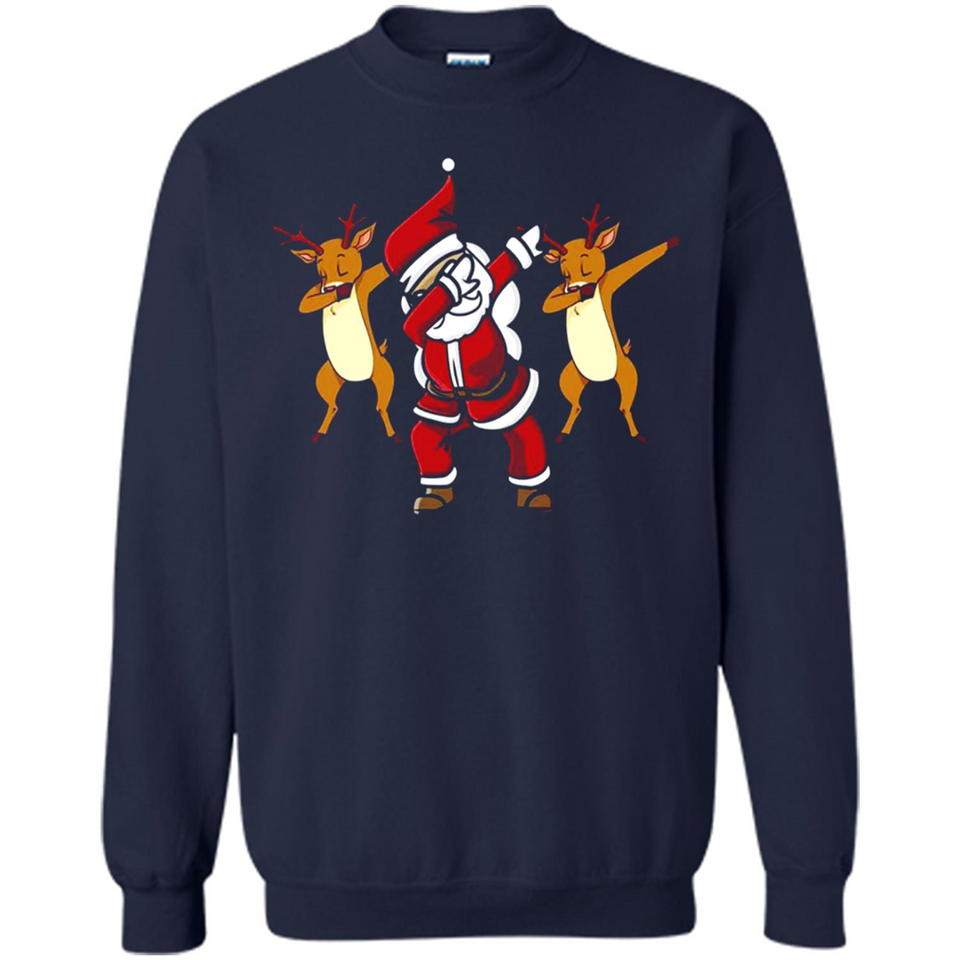 Dabbing Santa - Funny Santa Claus Christmas Dab - Sweatshirt