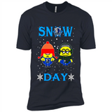 Snow Day Shirt For Dallas Mavericks Vs Minion Fans pingpong