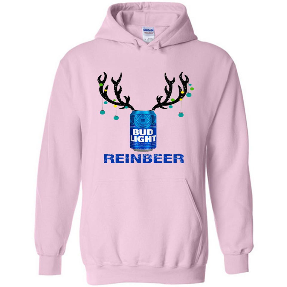 Bud Light Reinbeer Funny Beer Reindeer Christmas Sweatshirt - Hoodie
