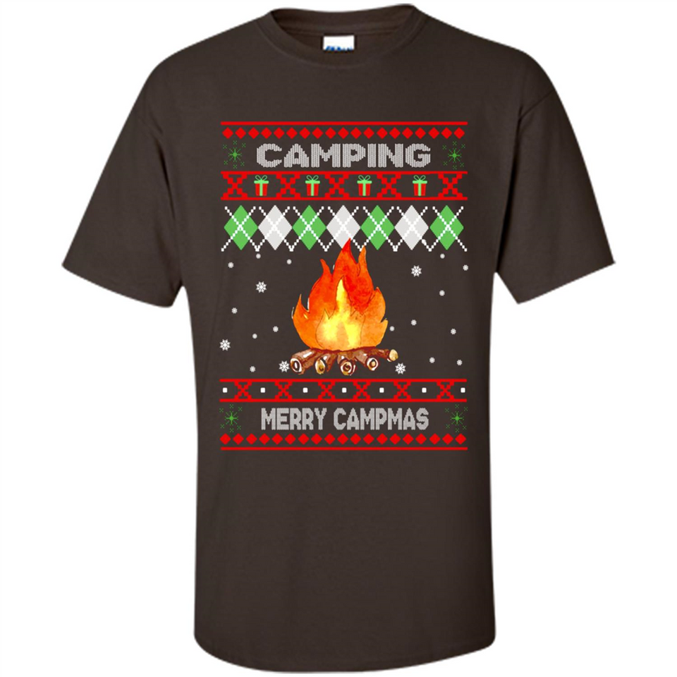Merry Campmas Ugly Christmas - Shirt