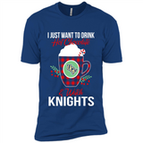 I Just Want To Drink Hot Chocolate & Watch UCF Knights Ugly Christmas Sweater PINGPONG
