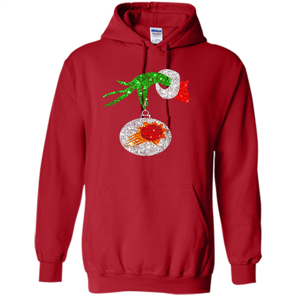 Amazing Phoenix Sun Glitter Grinch Monogram Ornament Christmas Gift - Hoodie