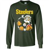 Grumpy Santa Claus Pittsburgh Steelers Football Team PINGPONG