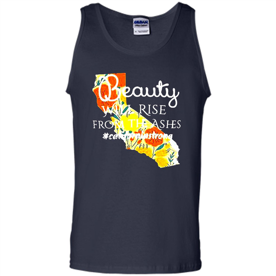Paradise California Strong Camp Fire Youth T-Shirt PINGPONG - Tank Top