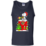 Florida Panthers Snoopy Ugly Christmas Sweaters - Tank Top