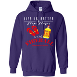 LIFE IS BETTER IN FLIP FLOPS WITH FIREBALL WHISKEY