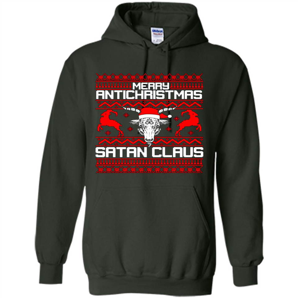 Merry Antichristmas Satan Claus Sweatshirt PINGPONG
