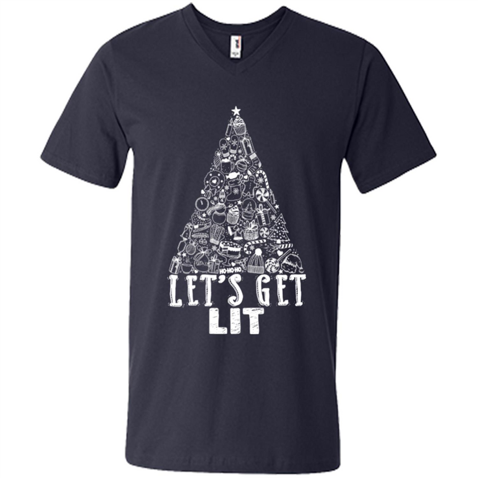 Let's Get Lit - Funny Christmas Tree
