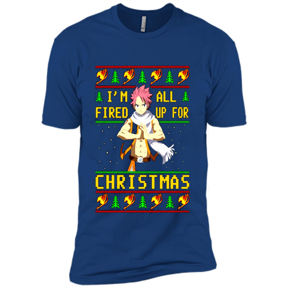 Natsu I’m all fired up for Christmas ugly sweatshirt PINGPONG